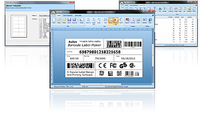 Aulux Barcode Label Maker Professional screenshot