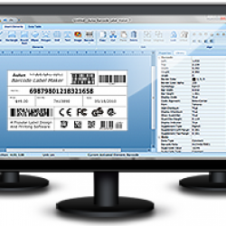 The benifit of using barcode label software and normal printer to generate barcode labels.